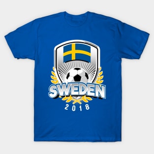 Sweden Soccer 2018 T-Shirt